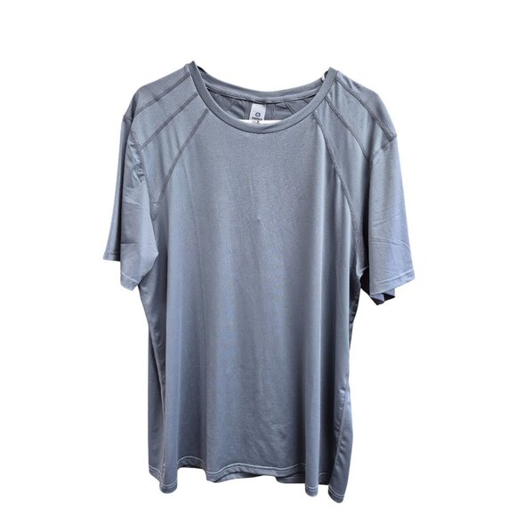 Mono B Mens Gray Performance Short Sleeve T-Shirt S - Picture 3 of 5